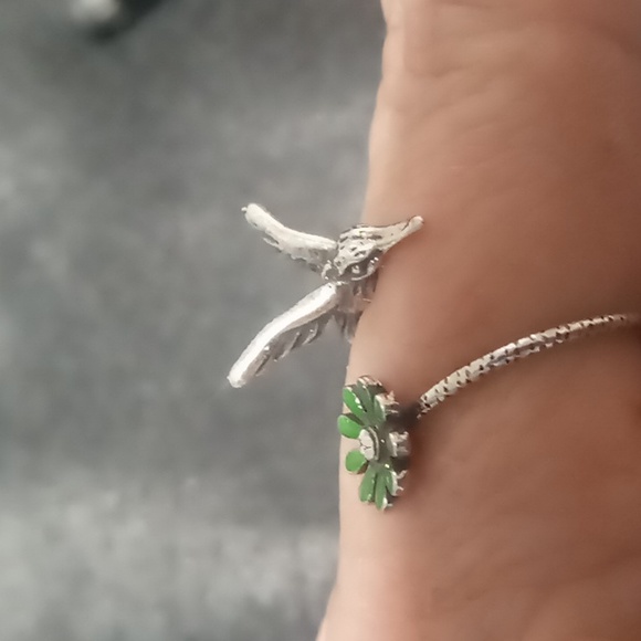 Hummingbird wrap ring. Delicate stylish - Picture 1 of 4